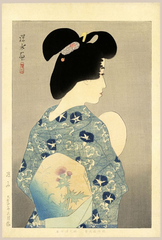 Thumbnail of Original Japanese Woodblock Print by
Shinsui, Ito