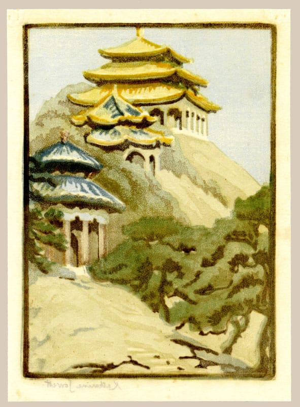 Thumbnail of Original Japanese Woodblock Print by
Jowett, Katharine