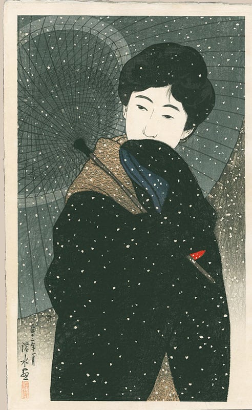 Thumbnail of Original Limited Edition Japanese Woodblock Print by
Shinsui, Ito